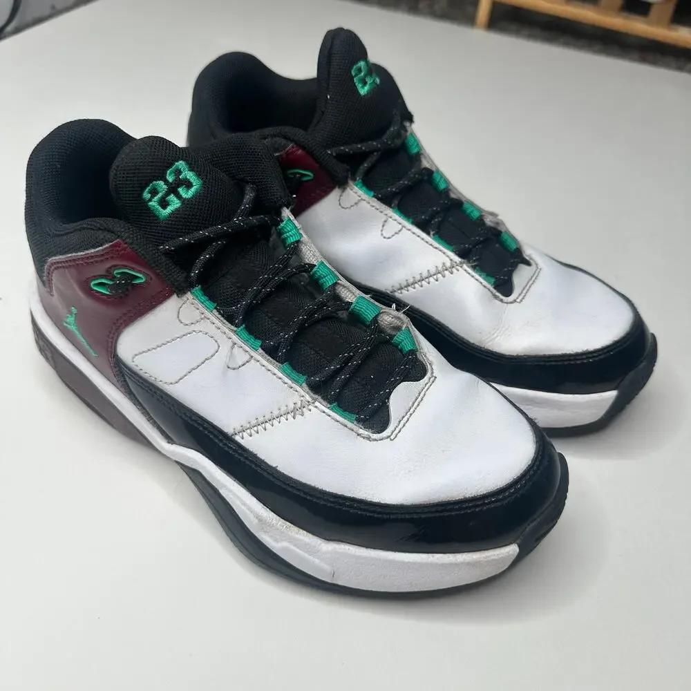 Nike Jordan Max Aura 3 Black Burgundy Basketball Shoes